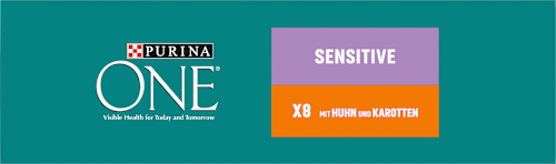 Natvoer voor katten Sensitive met kip en wortelen, multipack (8 x 85 g), 680 g