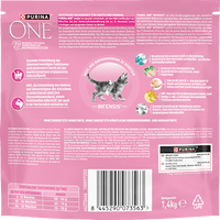 Droog kattenvoer Kitten met Kip, Junior, 1,4 kg