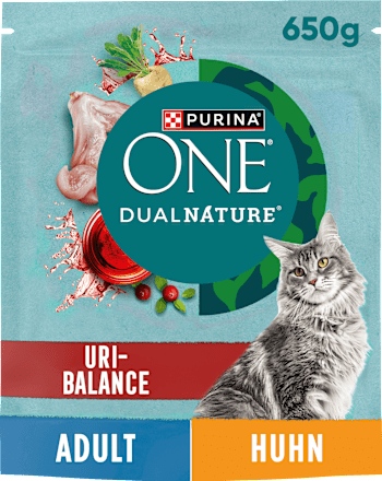 Droog kattenvoer met kip &amp; cranberry, dual nature uri balance, 650 g