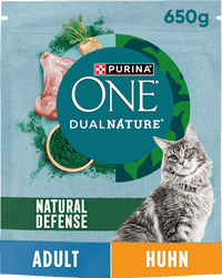 Droog kattenvoer met kip &amp; spirulina, dual nature natuurlijke verdediging, 650 g