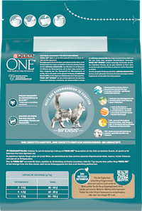 Droog kattenvoer met zalm en volkoren granen, volwassen, 2,8 kg