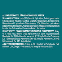 Droog kattenvoer met zalm en volkoren granen, volwassen, 2,8 kg