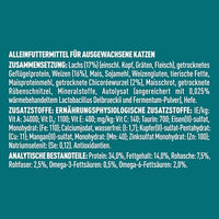 Droog kattenvoer met zalm en volkoren granen, volwassen, 2,8 kg