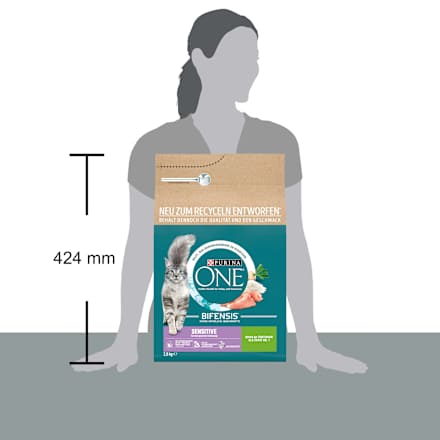 Droogvoer voor katten met kalkoen en rijst, voor volwassenen, 2,8 kg