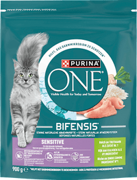 Trockenfutter Katze sensitive mit Truthahn & Reis, Adult, 900 g