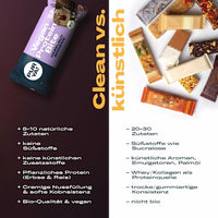 Proteinriegel Hazelnut Brownie, vegan, 40 g