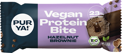 Proteinriegel Hazelnut Brownie, vegan, 40 g