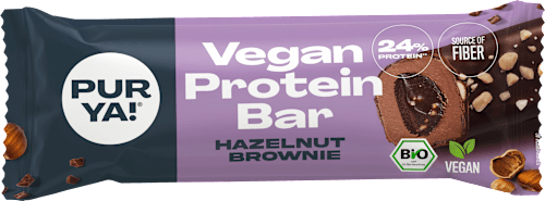 Proteinriegel Hazelnut Brownie, vegan, 45 g