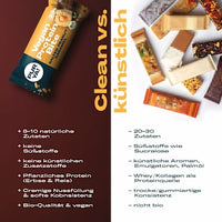 Proteinriegel Salted Peanut Caramel, vegan, 40 g
