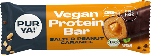 Proteinriegel Salted Peanut Caramel, vegan, 45 g