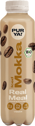 Trinkmahlzeit, Real Meal Iced Mokka, 500 ml EINWEG
