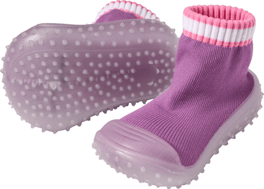 PUSBLU Abenteuer Socken, lila, Gr. 25/26, 1 St