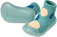 Abenteuer Socken mit Punkte-Muster, grün, Gr. 25/26, 1 St