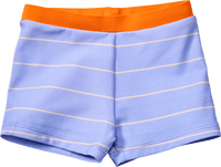 Badehose, lila & orange, Gr. 122/128, 1 St