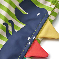 Badehose mit 3D-Dino-Applikation, grün, Gr. 122/128, 1 St PUSBLU