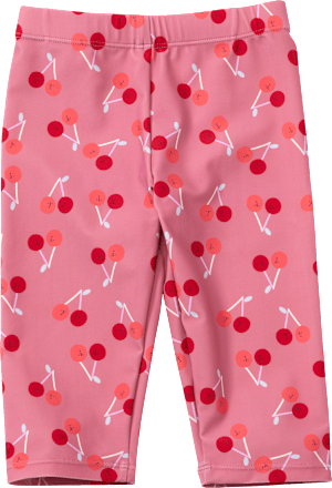 Badehose mit Kirschen-Muster, rosa, Gr. 98/104, 1 St PUSBLU