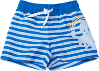 PUSBLU Badehose mit Oktopus-Motiv & Tasche, blau, Gr. 122/128, 1 St