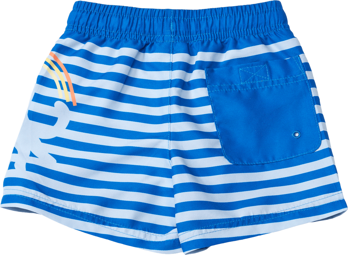 PUSBLU Badehose mit Oktopus-Motiv & Tasche, blau, Gr. 122/128, 1 St