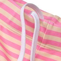 Badehose mit Ringel-Muster, rosa, Gr. 122/128, 1 St