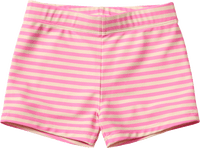 Badehose mit Ringel-Muster, rosa, Gr. 122/128, 1 St