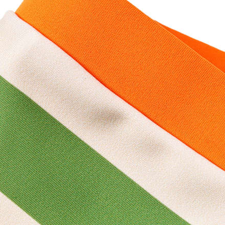 Badehose mit Streifen-Muster, grün & beige, Gr. 110/116, 1 St