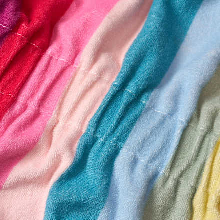 Badekleid mit Streifen-Muster, bunt, Gr. 98/104, 1 St