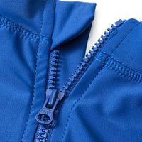Badeoverall mit Schildkröten-Motiv, blau + grün, Gr. 98/104, 1 St