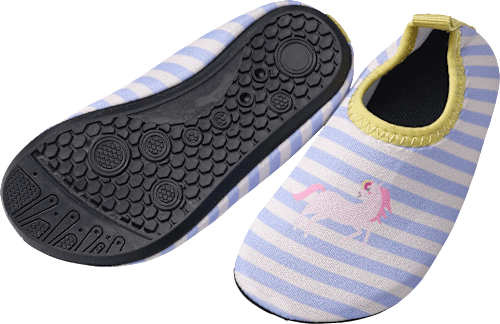 Badeschuhe mit Einhorn-Motiv, lila, Gr. 21/22, 1 St