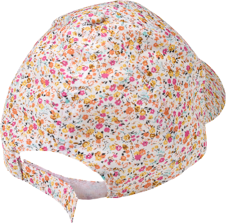 Basecap mit Blumen-Muster, bunt, Gr. 54/55, 1 St PUSBLU