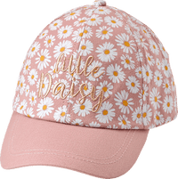 Basecap mit Blumen-Muster, rosa, Gr. 52/53, 1 St PUSBLU