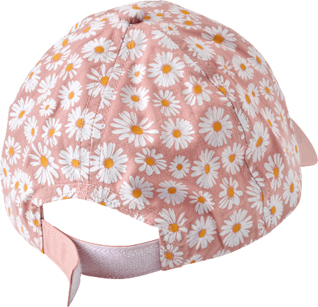 Basecap mit Blumen-Muster, rosa, Gr. 52/53, 1 St PUSBLU