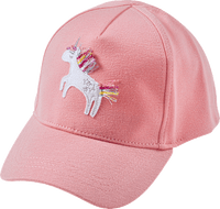 Basecap mit Einhorn-Motiv, rosa, Gr. 50/51, 1 St