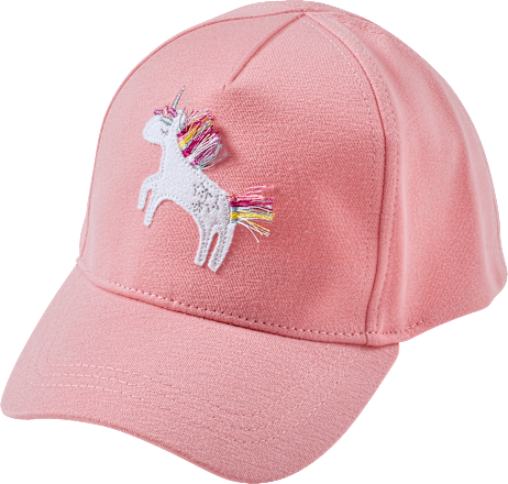 Basecap mit Einhorn-Motiv, rosa, Gr. 50/51, 1 St