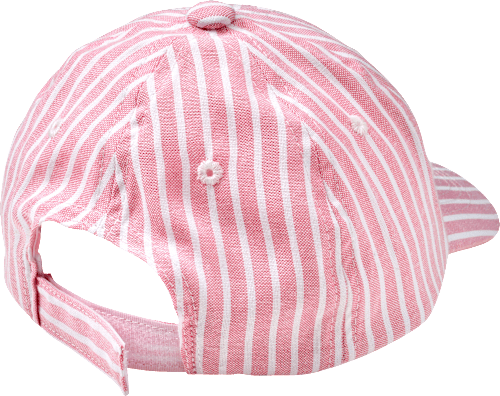 Basecap mit Kirsch-Motiv, rosa & weiß, Gr. 52/53, 1 St