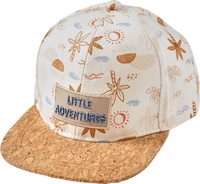 Basecap mit Korkschirm & Palmen-Muster, beige, Gr. 50/51, 1 St