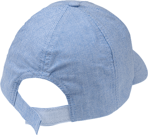 Basecap mit Regenbogen-Applikation, blau, Gr. 54/55, 1 St PUSBLU