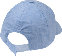 Basecap mit Regenbogen-Applikation, blau, Gr. 54/55, 1 St PUSBLU