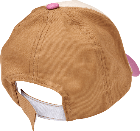 Basecap mit Regenbogen-Stickerei, beige & rosa, Gr. 52/53, 1 St PUSBLU
