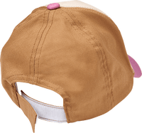 Basecap mit Regenbogen-Stickerei, beige & rosa, Gr. 52/53, 1 St PUSBLU