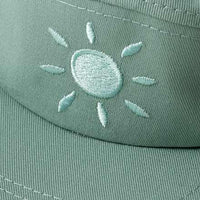 Basecap mit Sonnen-Applikation, grün, Gr. 46/47 PUSBLU