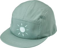 Basecap mit Sonnen-Applikation, grün, Gr. 46/47 PUSBLU