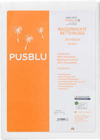 Waterdichte bedmatras, ca. 70 x 100 cm, 1 stuk