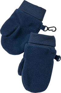 Fleece wanten, blauw, maat 2, 1 stuk
