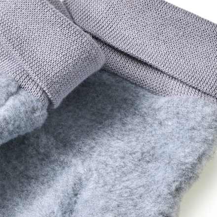 Fäustlinge aus Fleece, grau, Gr. 2, 1 St