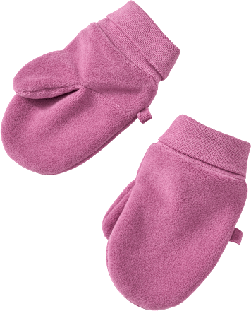 Fäustlinge aus Fleece, rosa, Gr. 2, 1 St