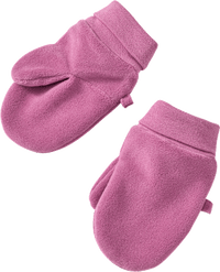 Fäustlinge aus Fleece, rosa, Gr. 2, 1 St