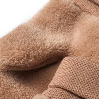 Fäustlinge aus Fleece, rosa, Gr. 2, 1 St