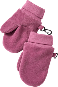 Fäustlinge aus Fleece, rosa, Gr. 2, 1 St