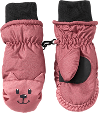 Fäustlinge mit Katzen-Motiv, rosa, Gr. 1, 1 St