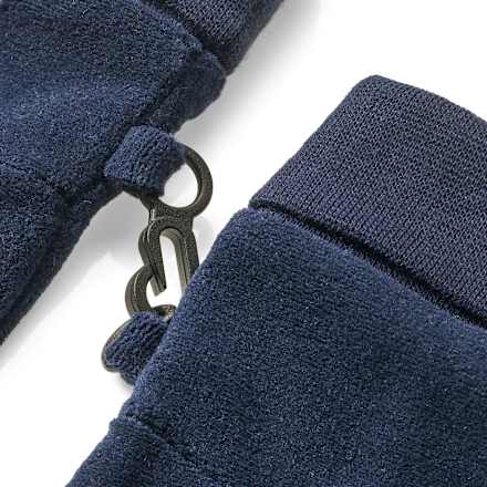 Fingerhandschuhe aus Fleece, blau, Gr. 3, 1 St